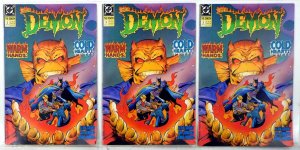 The Demon Lot of 3 #3 x3 (1990) DC Comics Batman 1st Print Comic Books