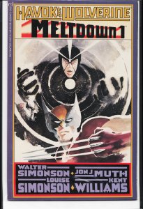 Havok and Wolverine Meltdown (1988) #1