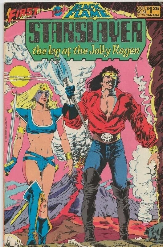 Starslayer #33 ORIGINAL Vintage 1985 Pacific Comics GGA 