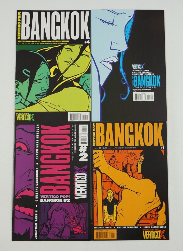 Vertigo Pop! Bangkok #1-4 VF/NM complete series - vertigo comics set lot 2 3 