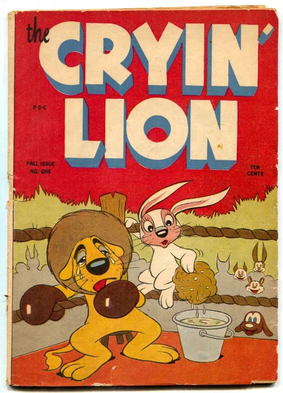 The Cryin' Lion #1 1944- Golden Age Funny Animal G