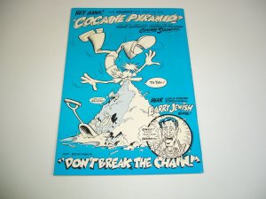 Cocaine Comix #2 FN (1st) print - pete von sholly - valentino - underground