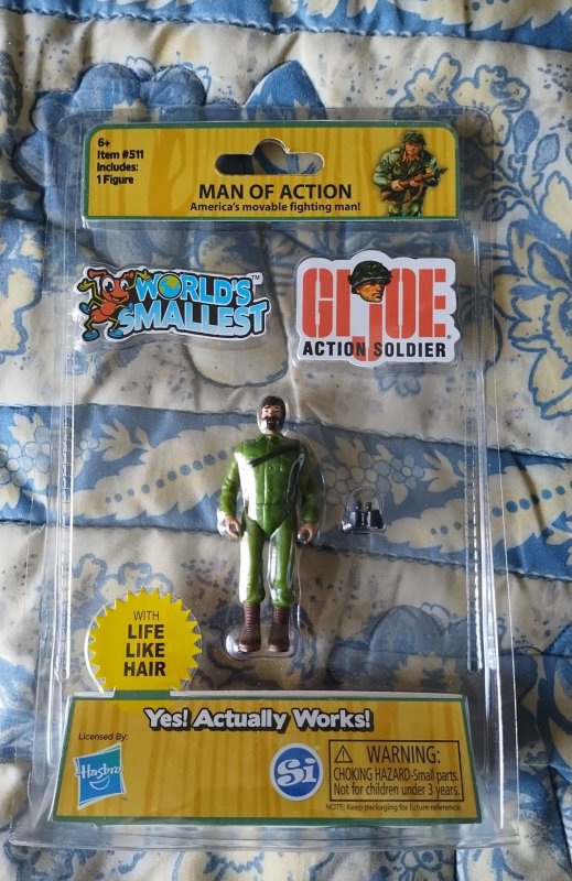 World's Smallest G.I. Joe Action Figure