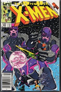 The Uncanny X-Men #202 Newsstand Edition (1986) X-Men