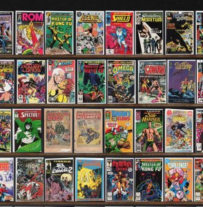 Huge Lot 140+ Comics with The New Mutants, Daredevil, Power Pack, Rom & More!