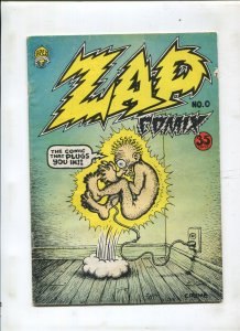ZAP COMICS #0 (4.5) 2ND PRINT! HTF