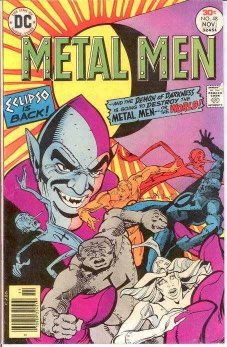 METAL MEN 48 VF-NM SIMONSON ECLIPSO COMICS BOOK