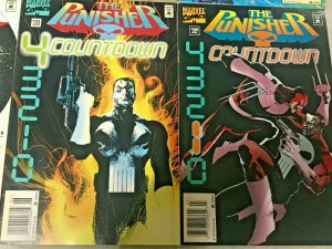 PUNISHER#94-104 VF/NM LOT 1994 (10 BOOKS) HTF LATER ISSUES MARVEL COMICS