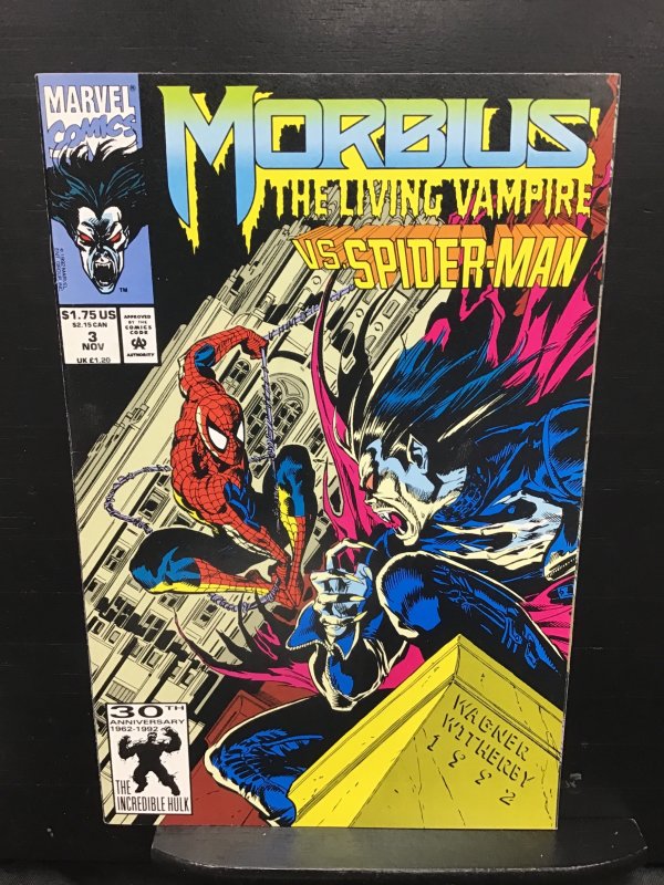 Morbius: The Living Vampire #3 (1992)