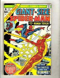 Lot Of 5 Giant Size Amazing Spider-Man Marvel Comic Books # 1 2 3 5 6 Goblin GK5