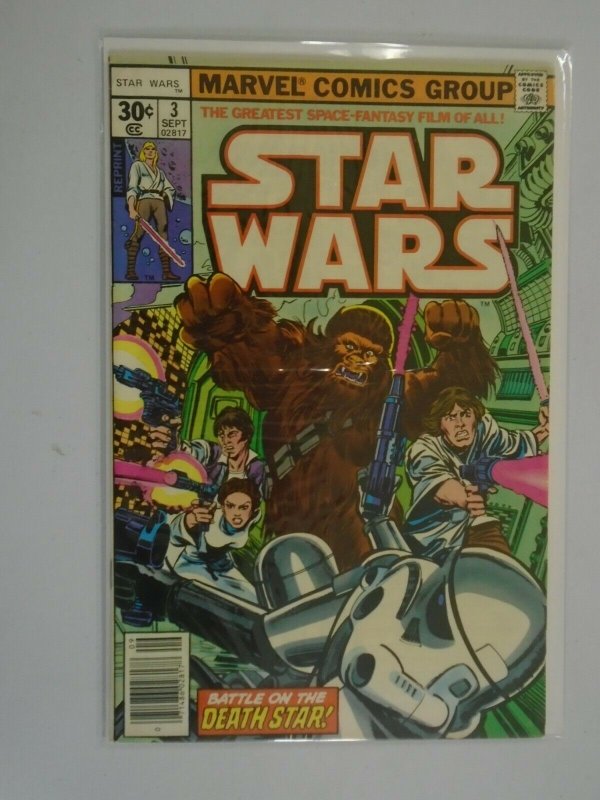 Star Wars #3 8.0 VF (1977 Marvel reprint)