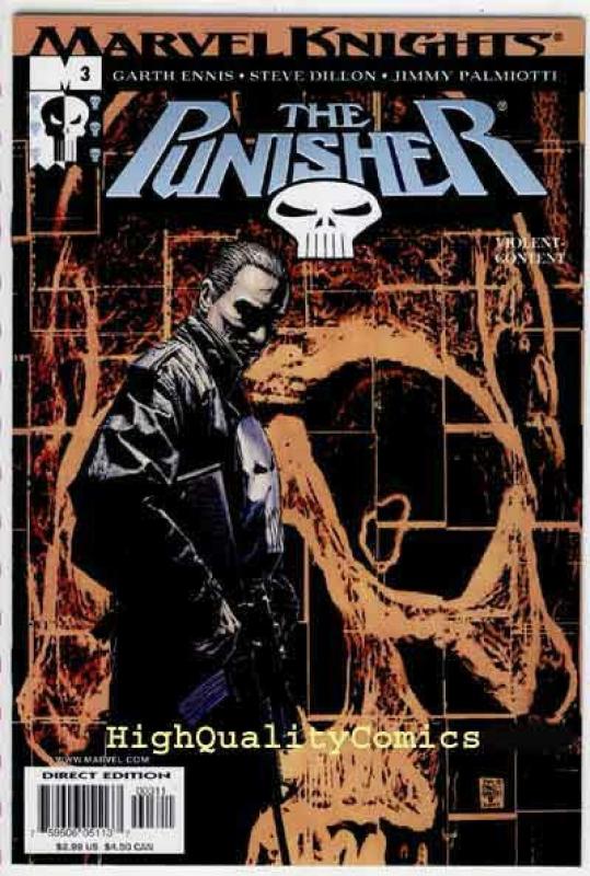 PUNISHER #1 2 3 4 5 6 7-37, NM, Garth Ennis, Palmiotti, 2001, Steve Dillon, 1-37