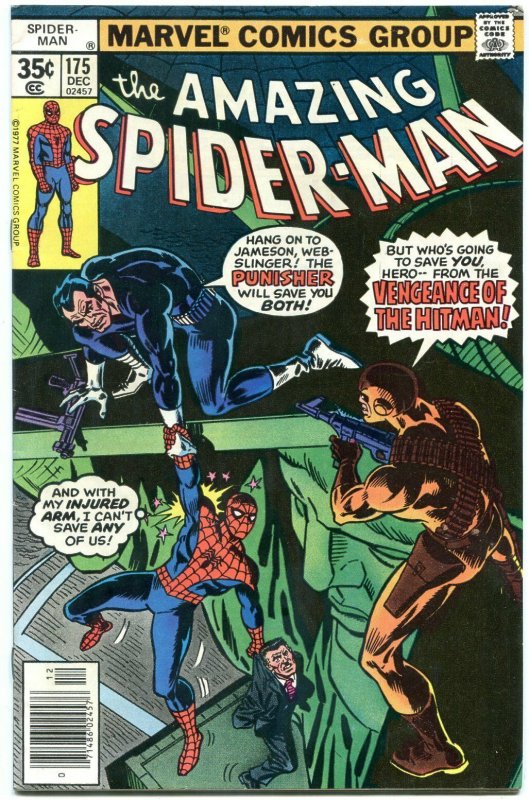 Amazing Spider-Man #175 1977-Punisher - Hitman FN