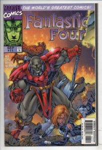 FANTASTIC FOUR #11, Vol 2, NM, Silver Surfer, Thing, Jim Lee, 1997 Marvel