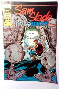 Sam Slade Robothunter #3 (1986) Quality Comics 1st Print Comic Book