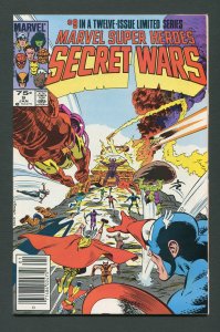 Marvel Secret Wars #9 / 9.0 VFN/NM  January 1985