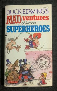 1990 MAD Almost Superheroes FVF 7.0 1st Print Paperback - Nick Meglin Collection 