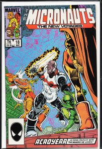 Micronauts: The New Voyages #18 (1986)