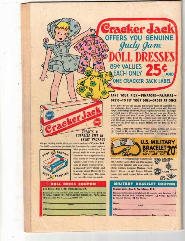 Superboy #36 1954 Story Of Superboy's Sister! Affordable-Grade VG+ BEANTOWN CERT