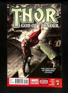 Thor God of Thunder (2013) #24 1st Gorr God Butcher!