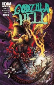 Godzilla In Hell #4 Cover B (2015)