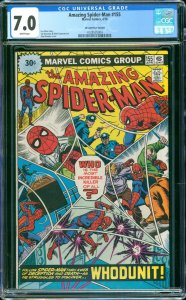 Amazing Spider-Man #155 (Marvel, 1976) CGC 7.0 Price Variant