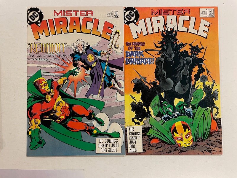 4 Mister Miracle DC Comics # 1 2 3 4 New gods    59 NO9
