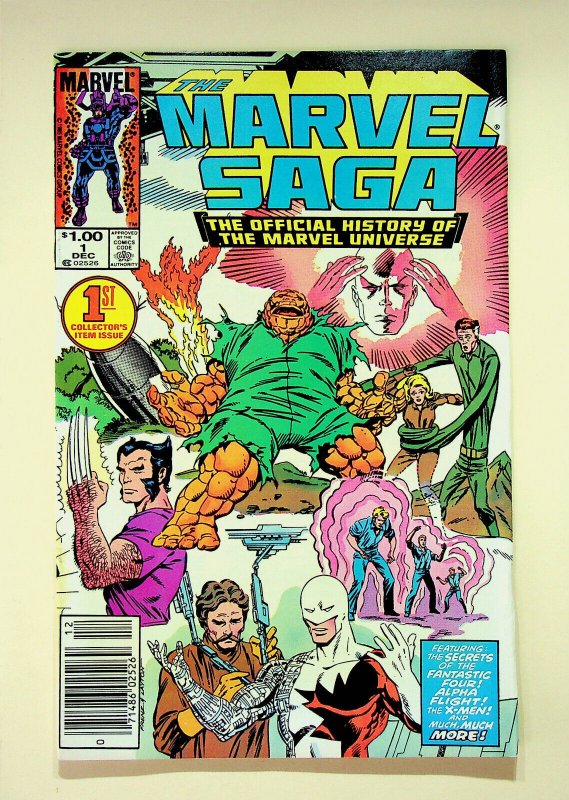 Marvel Saga No. 1 - (Dec 1985, Marvel) - Very Fine/Near Mint