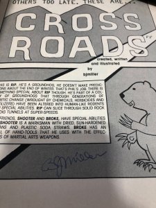 The Shadow of the Groundhog #1 (1986) Signed by BJ Miller