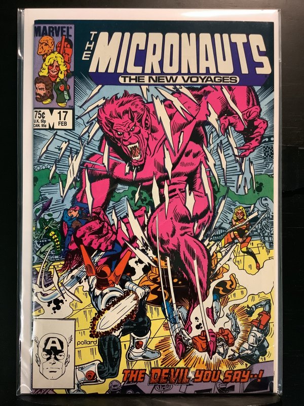 Micronauts: The New Voyages #17 (1986)