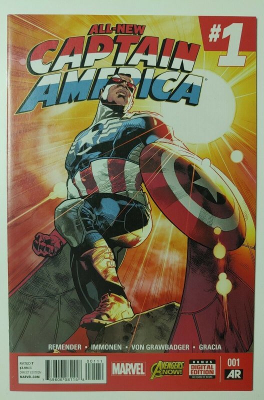 All New Captain America Sam Wilson Cap Full Appearance - HIGH GRADE!