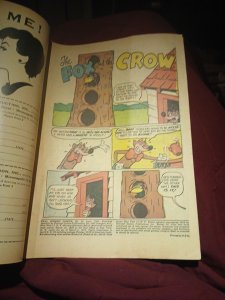 Real Screen #73 1954-DC Comic-Piggy bank cv-Fox Crow-Flippity & Flop Golden Age