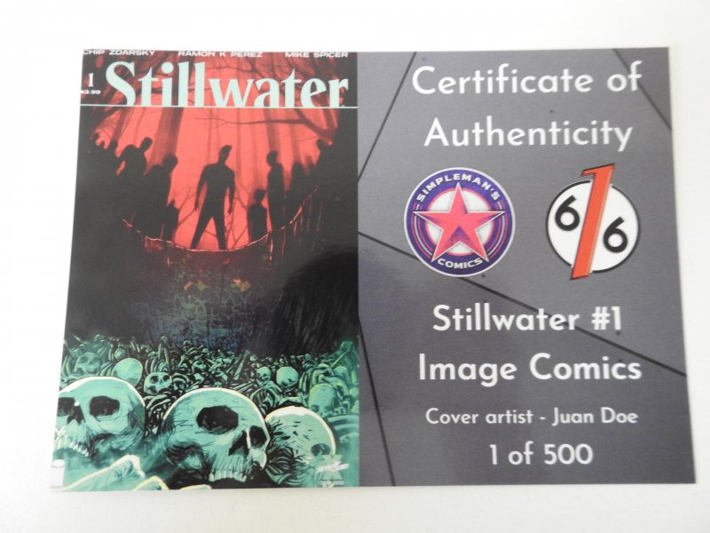 Stillwater #1 Variant 1 of 500 W/ COA!