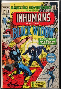 Amazing Adventures #8 (1971) Black Widow