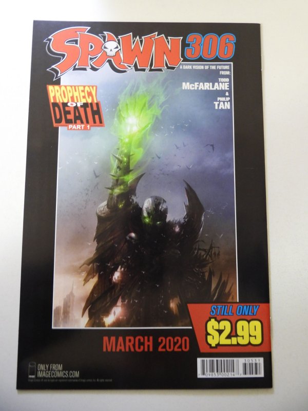 Spawn #305 B&W Variant VF/NM Condition