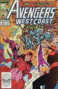 Avengers West Coast 53-A  FN