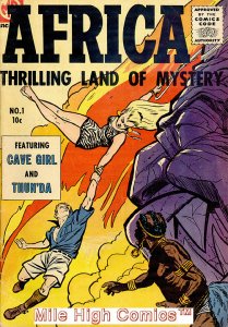 AFRICA THRILLING LAND OF MYSTERY (ME ENTERPRISES) (1955 Series) #1 Very Good