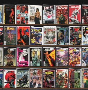 Huge Lot 150+ Comics with Old Man Logan, Justice League, Weirdworld & More!
