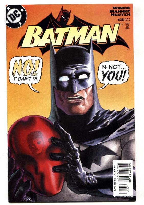 Detective Comics #638 comic book-RED HOOD revealed as JASON TODD