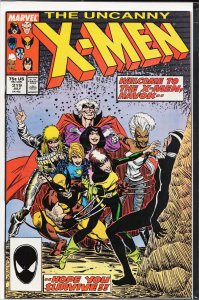 The Uncanny X-Men #219 (1987) X-Men