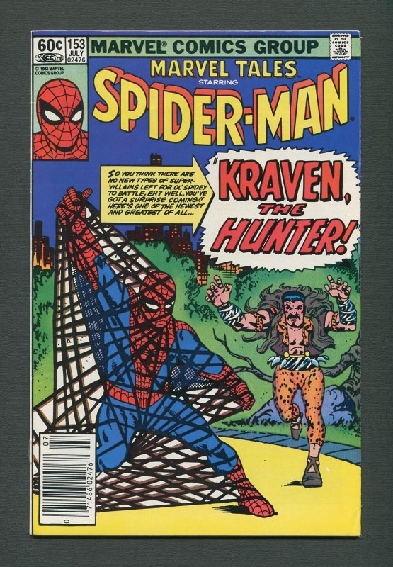 Marvel Tales #153  / 7.5 VFN- / Newsstand / July 1983