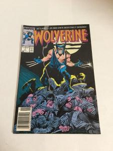 Wolverine 1 Vf Very Fine 8.0 News Stand Variant