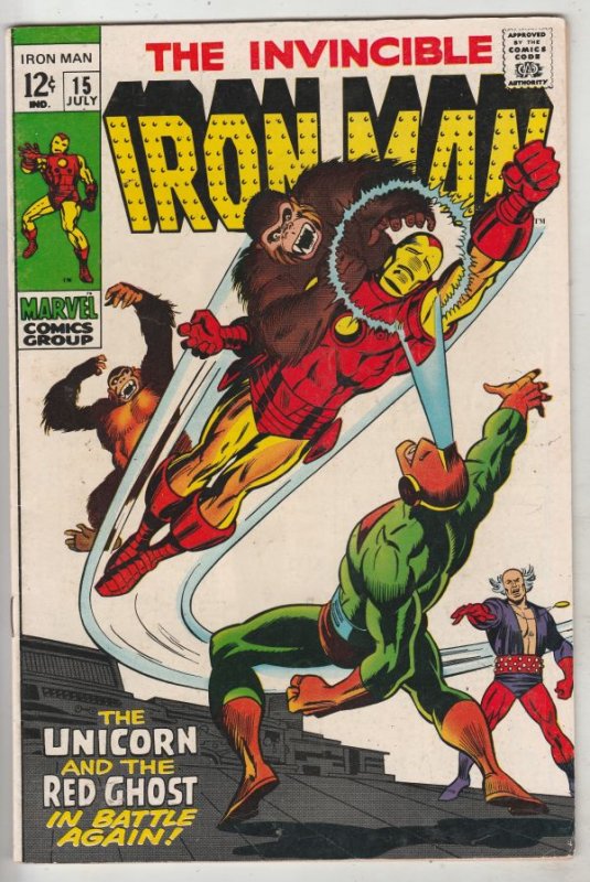 Iron Man #15 (Jul-69) VF/NM High-Grade Iron Man