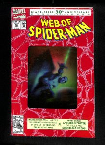 Web of Spider-Man #90 Hologram Cover!