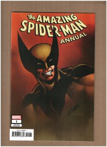 Amazing Spider-man Annual #1 Marvel 2023 George Perez Wolverine Variant NM- 9.2