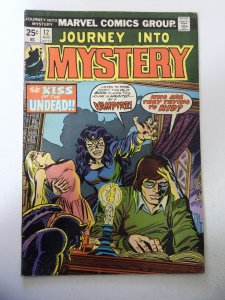 Journey Into Mystery #12 (1974) VG Condition moisture stains