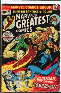 Marvel's Greatest Comics #46 (1973) Fantastic Four