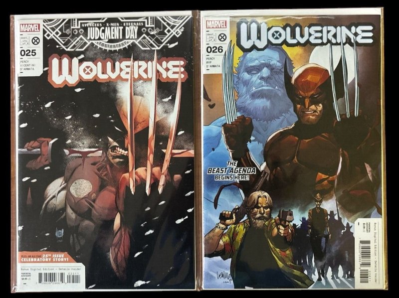 Wolverine #23-50 Run Lot 1st Hellverine Appearance Marvel Comics 2020