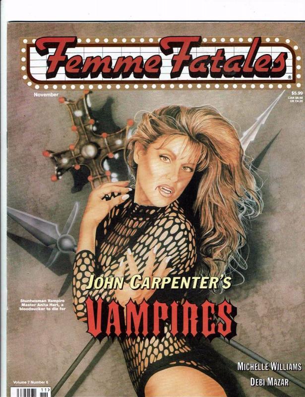 Lot Of 4 Femme Fatales Magazines: Vol. # 7 #'s 2 3 6 9 Species