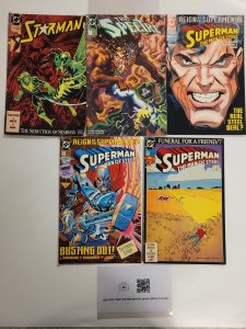 5 DC Comics Starman #31 + Spectre #7 + Superman Man Of Steel #9 22 25 21 TJ1